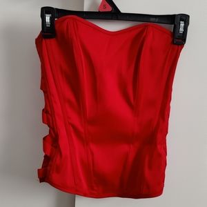 Red corset size small